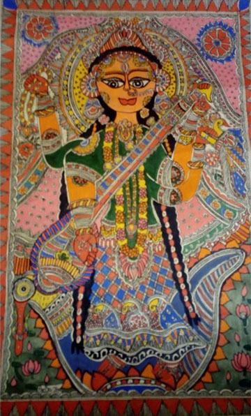 Navinkumar Zha - Madhubani Artist